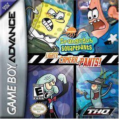 SpongeBob SquarePants Lights Camera Pants, GameBoy Advance (Cart only)