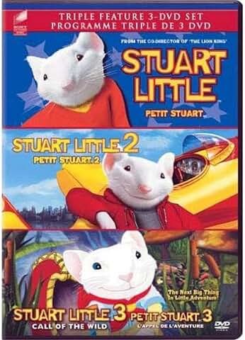 Stuart Little Triple Feature (Stuart Little/ Stuart Little 2/ Stuart Little 3: Call of the Wild) , DVD