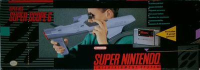 Super Scope 6 Game w/Receiver, SNES