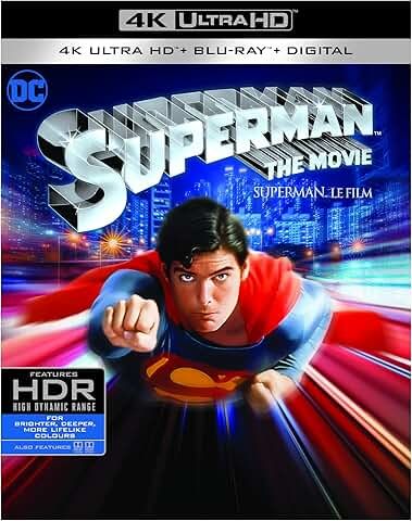 Superman The Movie, 4K UHD, Blu-ray
