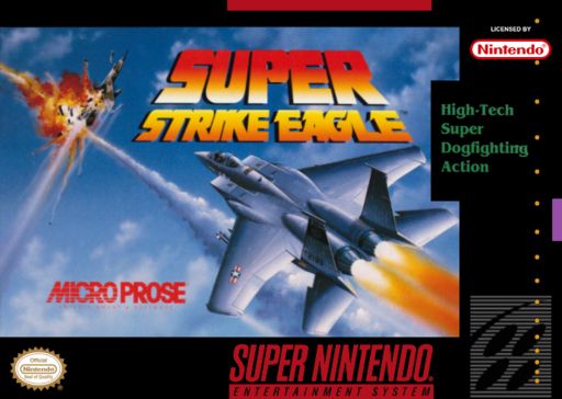 Super Strike Eagle, SNES (Box/Manual Only)