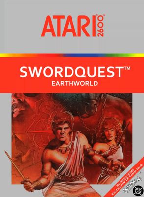 Swordquest - Earthworld, Atari 2600 (Cart Only)