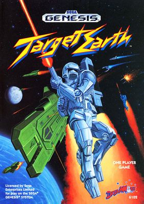 Target Earth, Sega Genesis (Cart Only)