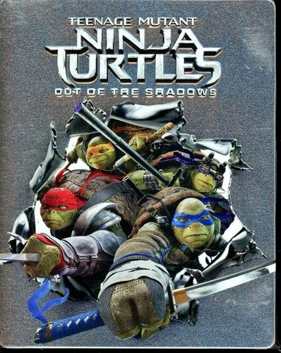 Teenage Mutant Ninja Turtles Out Of The Shadows, Steelbook, Blu-ray