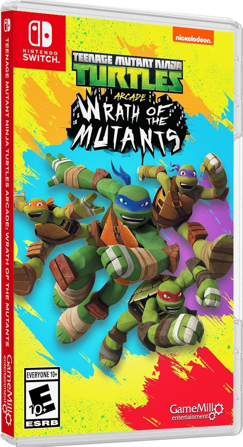 Teenage Mutant Ninja Turtles Arcade - Wrath Of The Mutants, Switch (Cart Only)