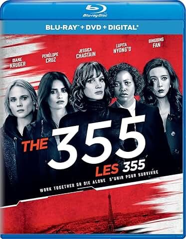 The 355, Blu-ray