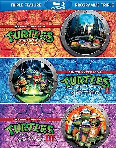 Teenage Mutant Ninja Turtles 1-3 - Triple Feature , Blu-ray