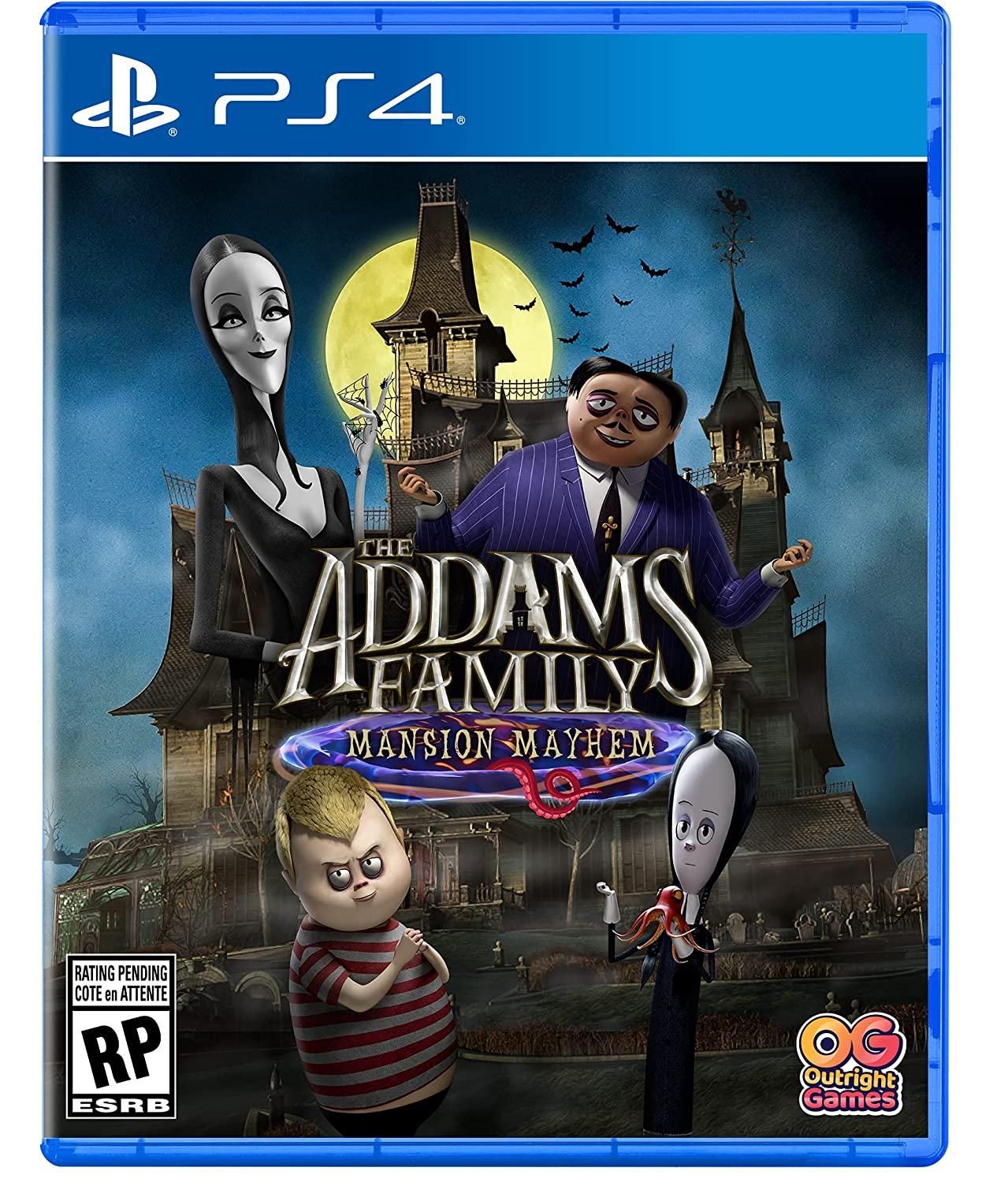 The Addams Family Mansion Mayhem, PS4