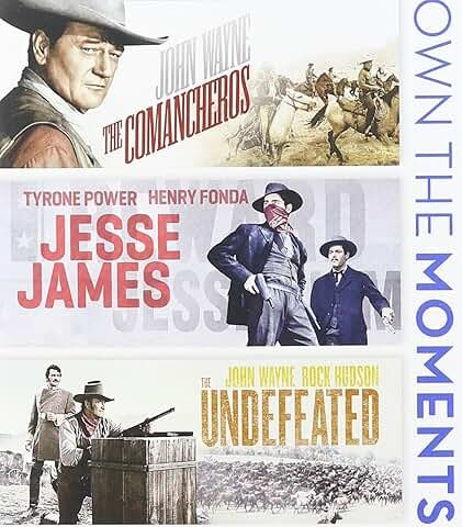 The Comancheros/ Jesse James/ The Undefeated, Blu-ray