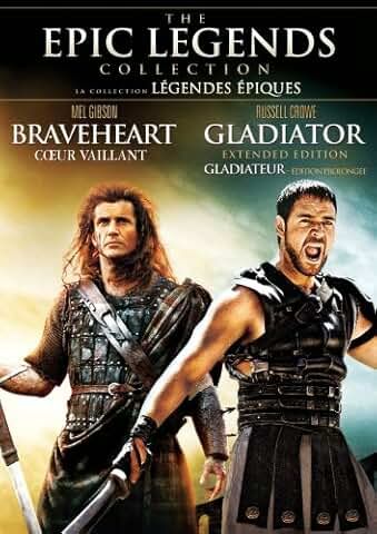 The Epic Legends Collection: Braveheart / Gladiator, DVD