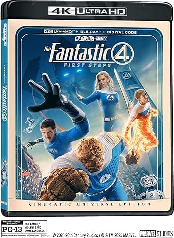 The Fantastic 4 First Steps, 4K UHD, Blu-ray