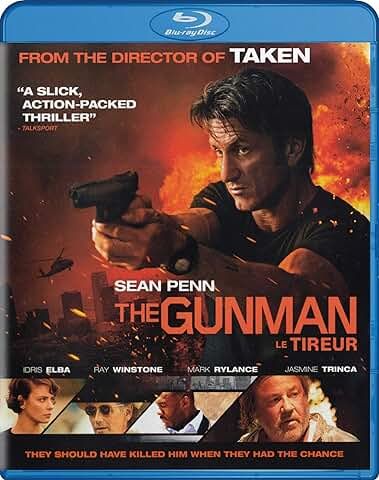 The Gunman, Blu-ray
