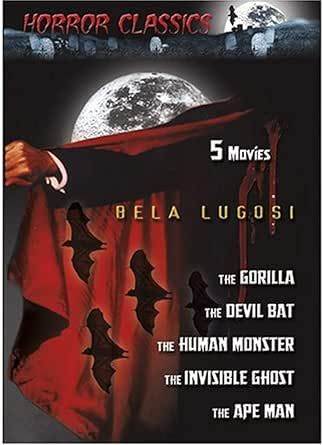 The Gorilla / The Devil Bat / The Human Monster / The Invisible Ghost / The Ape Man, DVD