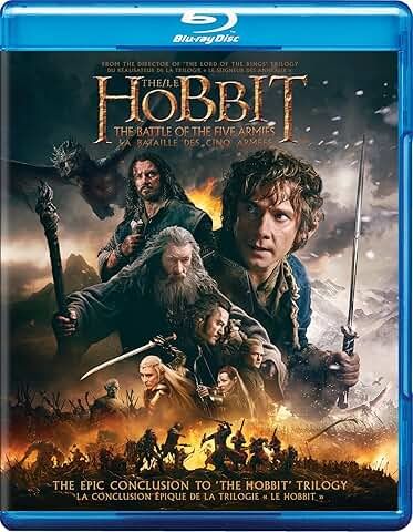 The Hobbit: The Battle of the Five Armies, Blu-ray