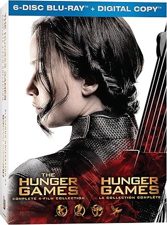 The Hunger Games Complete 4 Film Collection, Blu-ray