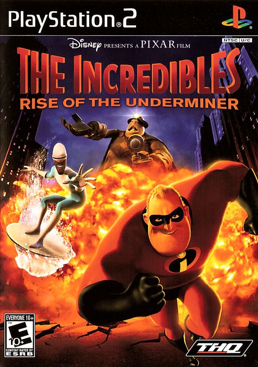 The Incredibles - Rise Of The Underminer, PS2