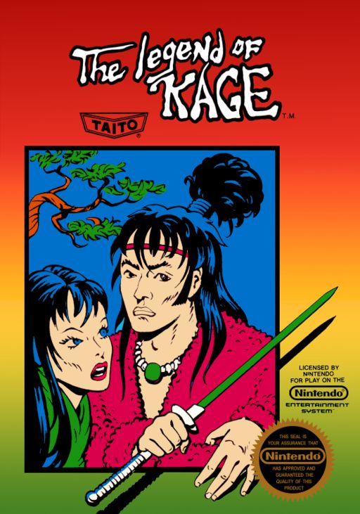 The Legend of Kage, NES (Cart Only)
