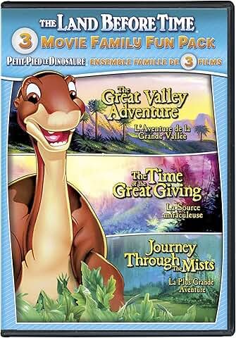 The Land Before Time 3-Movie Family Fun Pack, DVD