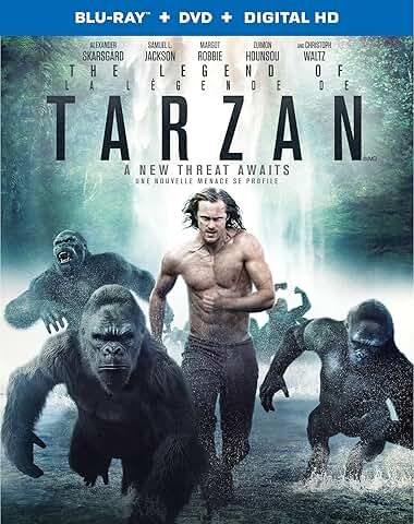 The Legend of Tarzan, Blu-ray