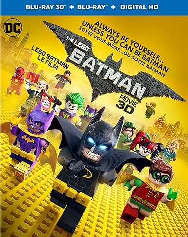 The LEGO Batman Movie, 3D, Blu-ray