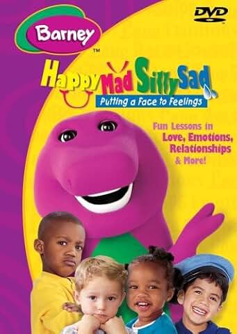 Barney, Happy Mad Silly Sad, DVD