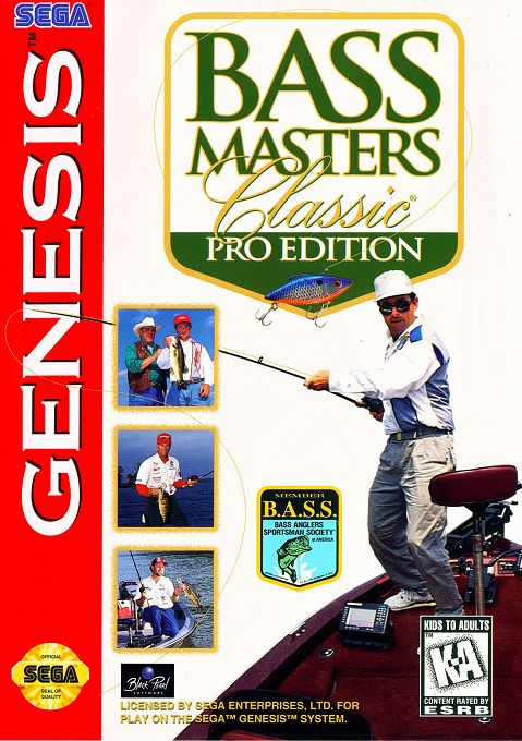 Bass Masters - Classic Pro Edition, Sega Genesis