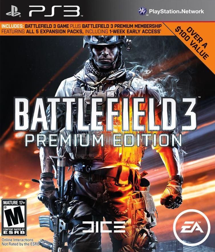 Battlefield 3 - Premium Edition, PS3