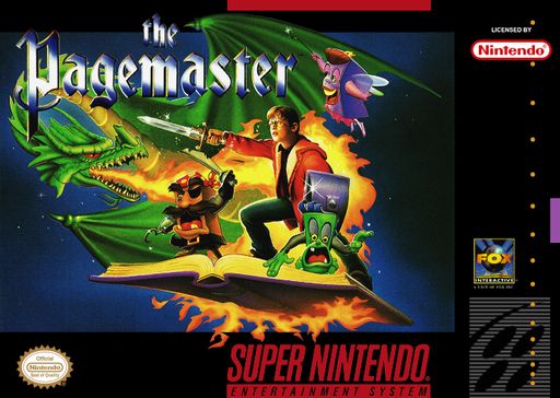 The Pagemaster, SNES (No Manual)