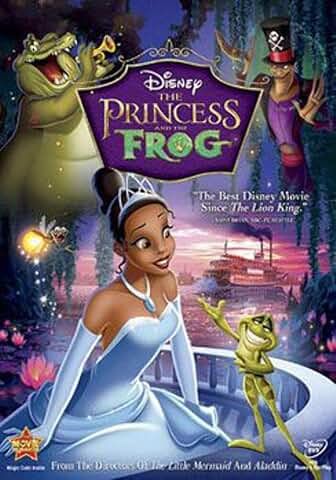 The Princess and the Frog, DVD