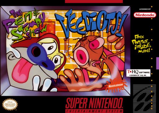The Ren and Stimpy Show Veediots, SNES (Cart Only)