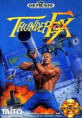 Thunder Fox, Sega Genesis (Cart Only)