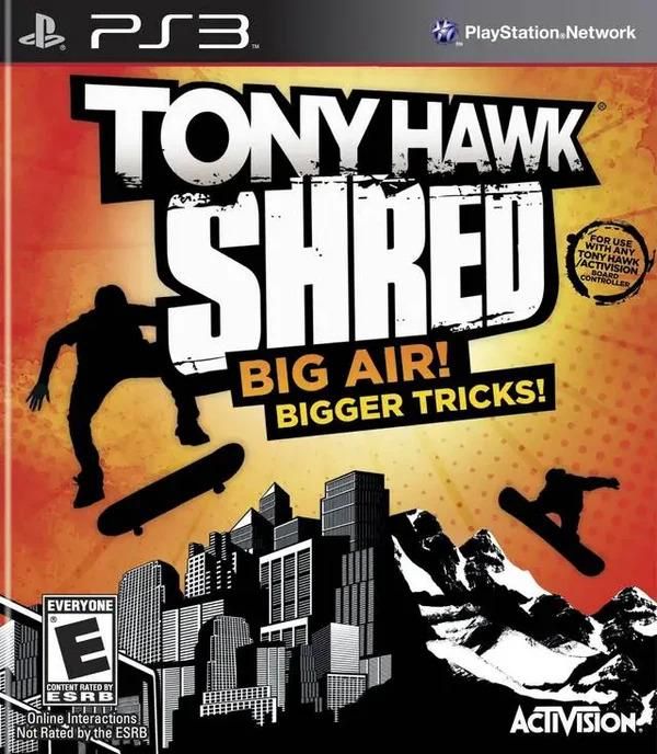 Tony Hawk - Shred, PS3