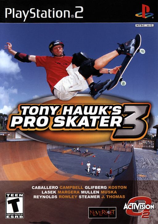 Tony Hawk Pro Skater 3, PS2