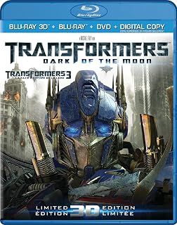 Transformers: Dark Of The Moon 3D, Blu-ray