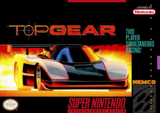 Top Gear, SNES (No Manual)