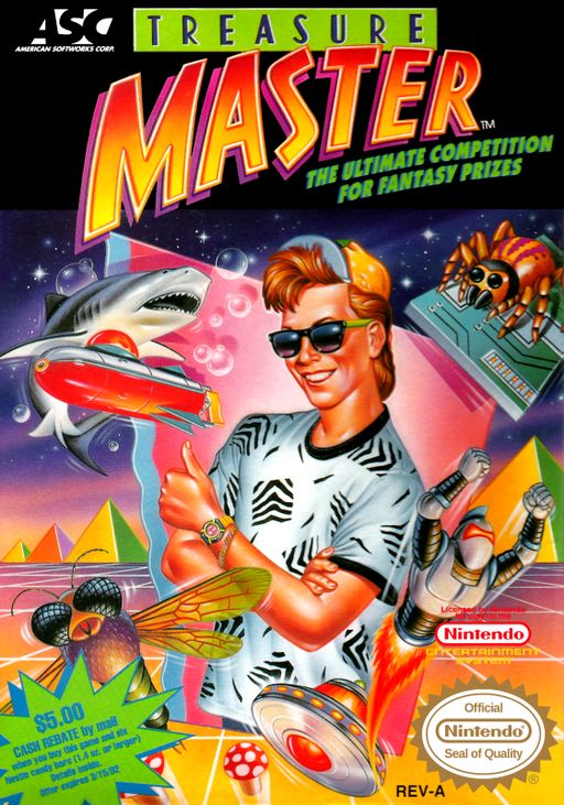 Treasure Master, NES (Cart Only)