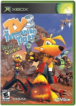 Ty the Tasmanian Tiger 3 - Night of the Quinkan, Xbox