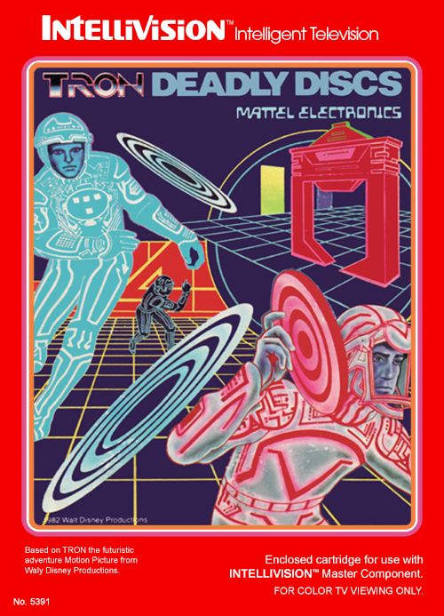 Tron Deadly Discs, Intellivision