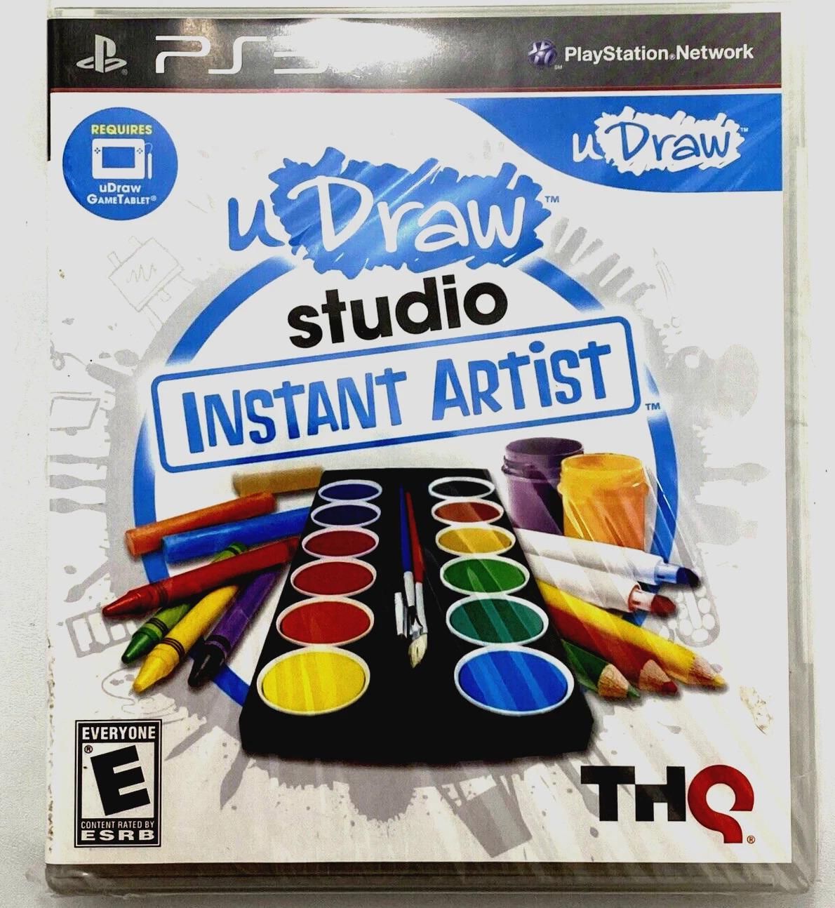 UDraw Studio Instant Artist, PS3 (Game Only)