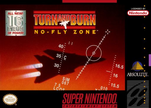 Turn and Burn - No Fly Zone, SNES (Cart Only)