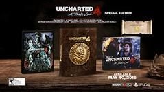 Uncharted 4 - A Thief's End Special Edition, PS4 (Steelbook Only)
