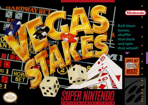 Vegas Stakes, SNES (Cart Only)