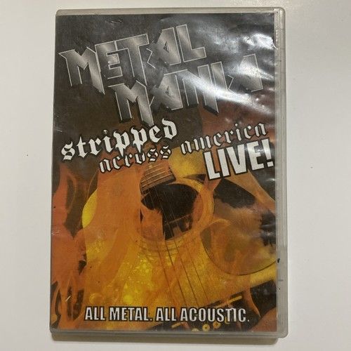 VH1 Metal Mania - Stripped Across America Tour Live, DVD