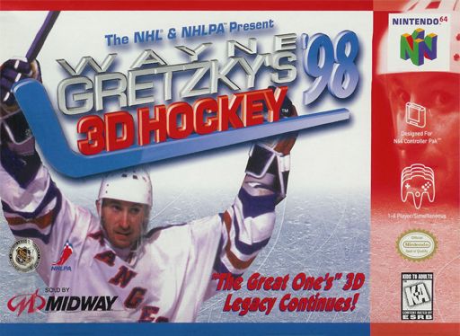 Wayne Gretzky's 3D Hockey '98, N64 (Cart only)