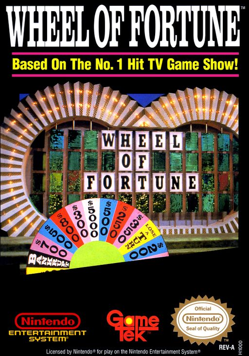 Wheel of Fortune, NES (Cart Only)