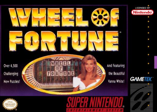 Wheel of Fortune, SNES (Cart Only)