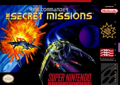 Wing Commander - The Secret Missions, SNES (Cart Only)