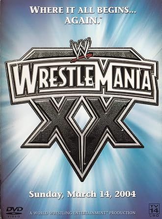 Wrestle Mania XX - March 14, 2004, DVD