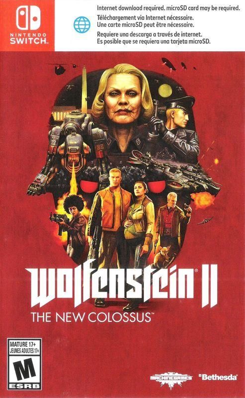 Wolfenstein II - The New Colossus, Switch (Cart Only)