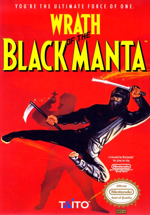 Wrath Of The Black Manta, NES (Cart Only)